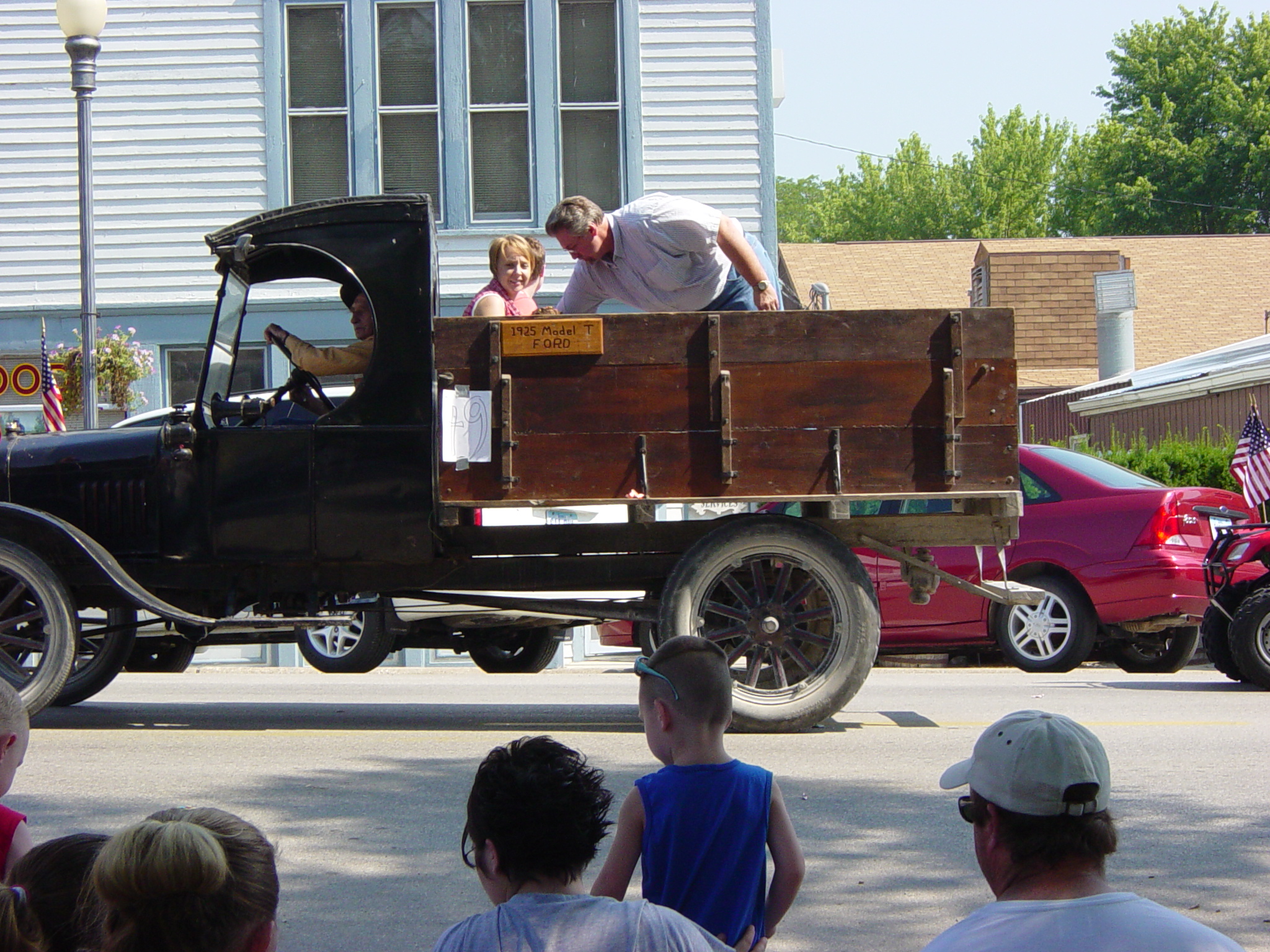 Cool old truck.