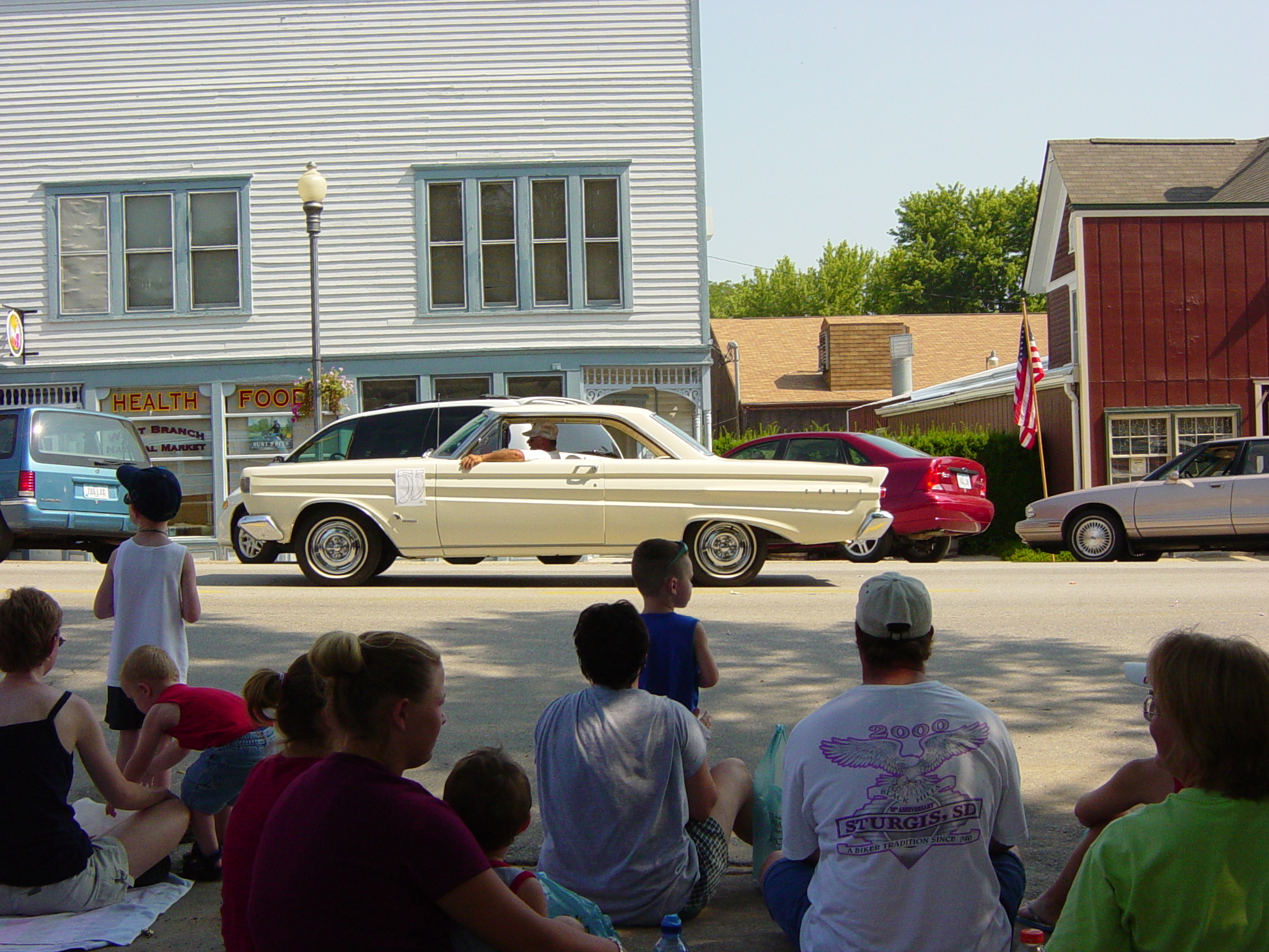 Cool old car.